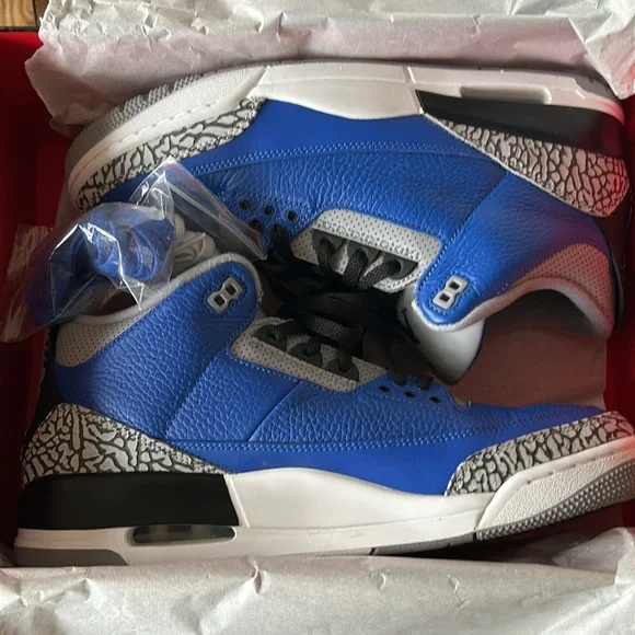 【NIKE】AIR JORDAN 3 RETRO VARSITY ROYAL ナイキ エアジョーダン3 レトロ バーシティロイヤル スニーカー メンズ 27cm CT8532-400 正規品 【NIKE】AIR JORDAN 3 RETRO VARSITY ROYAL ナイキ エアジョーダン3 レトロ バーシティロイヤル スニーカー メンズ 27cm CT8532-400 正規品